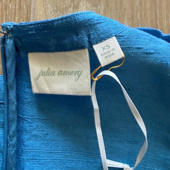 Julia Amory Baby Jane Sleeveless Mini A-Line Dress in cornflower Blue NWT - Picture 5 of 8